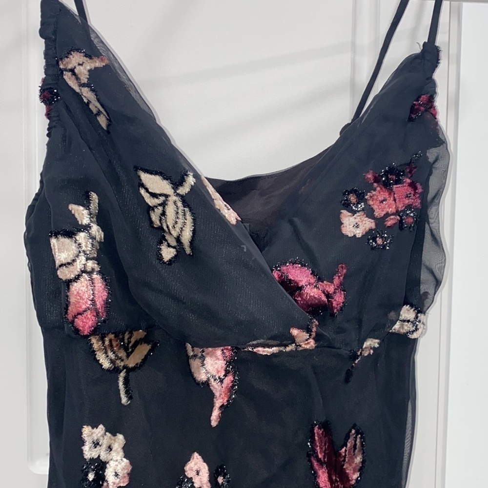 Maria Bonita black floral dress - Picture 2 of 5